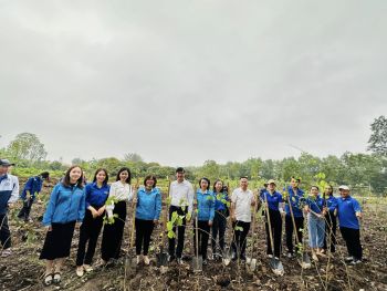 Ngày cao điểm “TÌNH NGUYỆN CHUNG TAY XÂY DỰNG NÔNG THÔN MỚI NĂM 2024